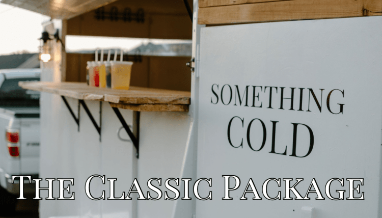 The Classic Package (25-50 Guests)